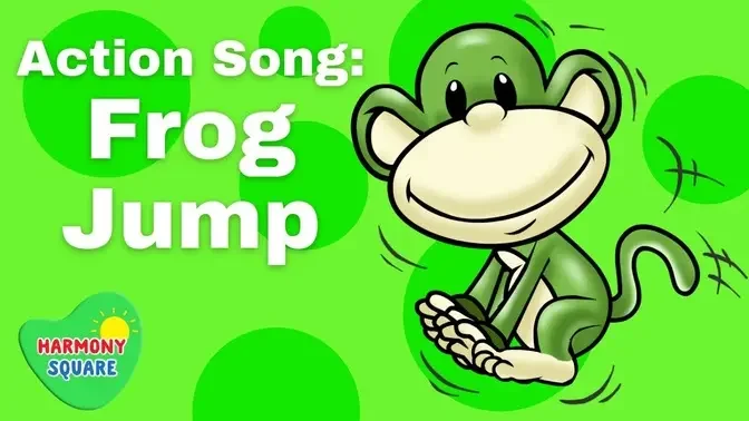 Action Songs for Kids_ Jump Like a Frog - The Monkeydoos from Harmony Square Kids Songs.