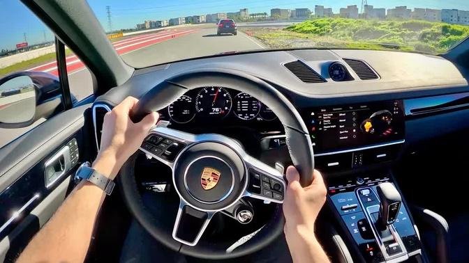 2023 Porsche Cayenne S - POV Driving Impressions (Porsche Experience Center LA)