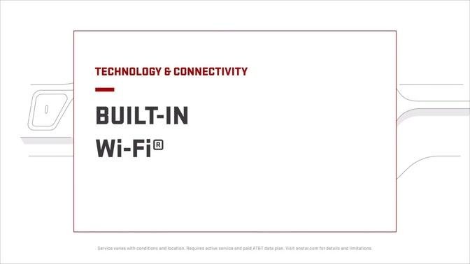 GMC Built-In Wi-Fi | GMC