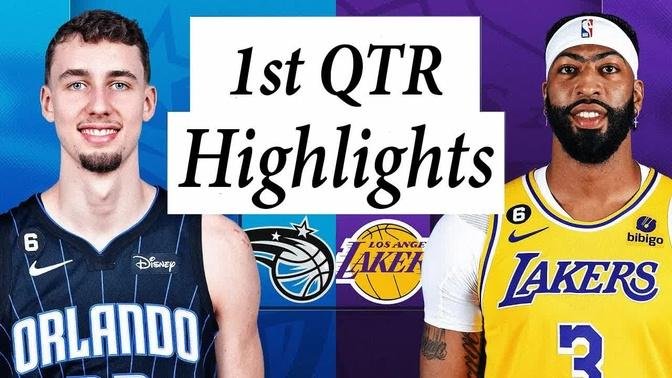 Orlando Magic vs. Los Angeles Lakers Full Highlights 1st QTR | Mar 19 | 2022-2023 NBA Season