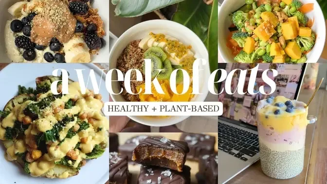 WHAT I EAT IN A WEEK | plant-based, simple & easy recipes