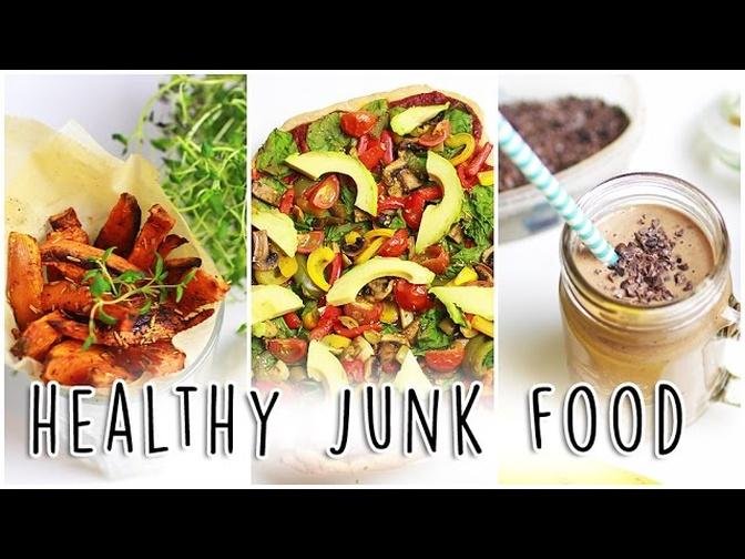 Healthy Junk Food! // Healthy Versions of Your Favorite Unhealthy Food!