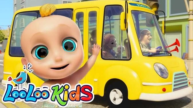 🚍 The Wheels On The Bus 🚌 The Best Songs for KIDS - LooLoo Kids Nursery Rhymes & Kids Songs