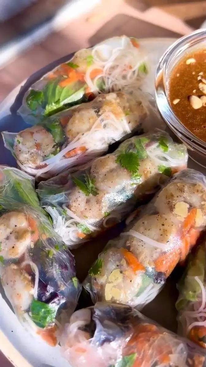 How to make fresh spring rolls at home, the perfect healthy snack