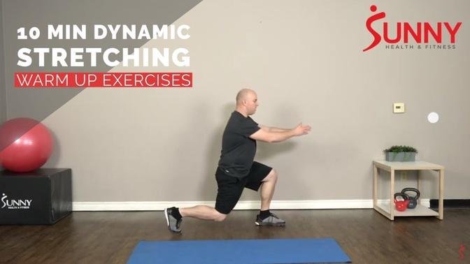 10 Min Dynamic Stretching Warm Up Exercises for Morning Routine