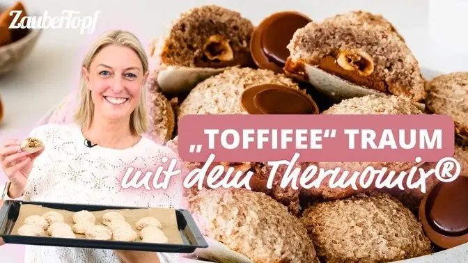 😍🍪 Schnelle „Toffifee“-Nussmakronen einfach selbst gemacht | Thermomix® Rezept