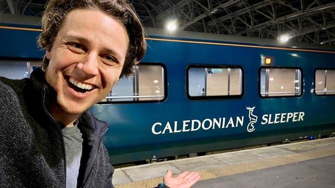 The Famous Caledonian Sleeper - Scotland's Luxury Hotel Train