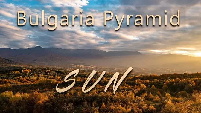 The Sun at the Pyramids of Bulgaria 4k
