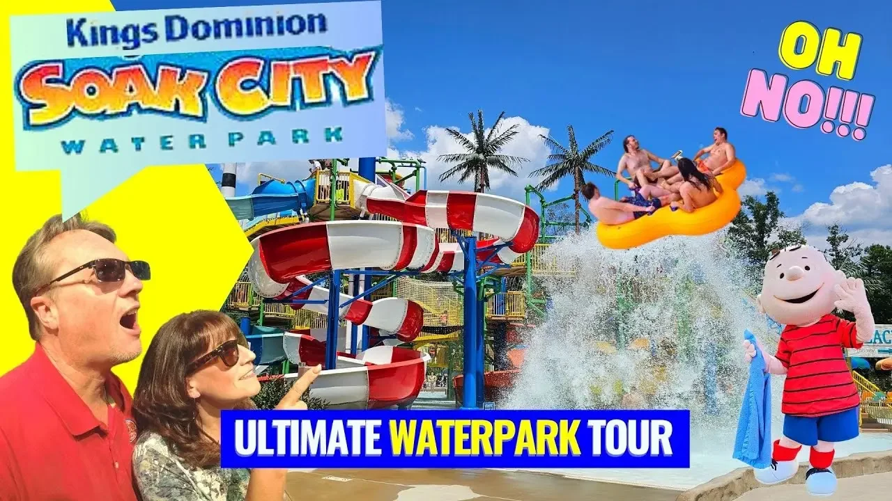 Kings Dominion Soak City Waterpark - Ultimate Waterpark Tour - Kings Dominion Virginia#travel