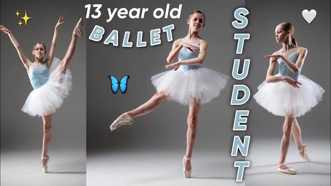 BTS w/ a TALENTED Young NYC Ballet Student: a Day in the Life of a 13-Year-Old Dancer on Scholarship