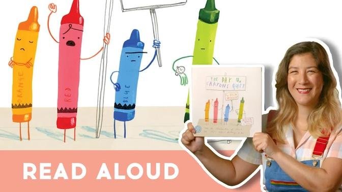 🖍 THE DAY THE CRAYONS QUIT - Read Aloud Picture Book | Brightly Storytime