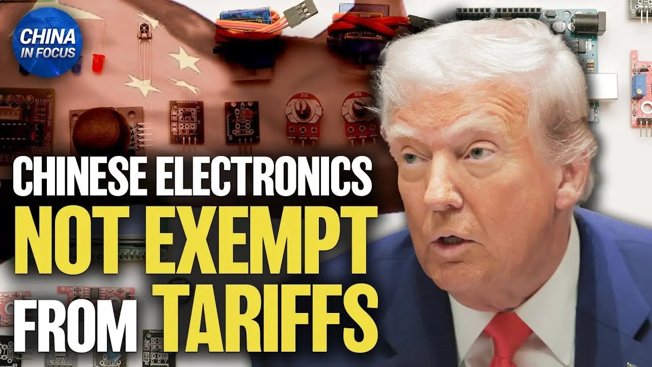 Trump: Electronics From China Still Subject to 20 Percent Tariffs