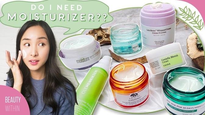 Best Moisturizers to Help Every Skin Type for Clear Skin ✨Dry, Combo, Sensitive & Oily Skin.