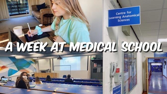 A Week in the Life of a First Year Medical Student | Back on Campus !! (Med school vlog)