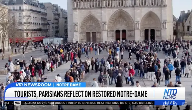 Tourists, Parisians Reflect on Restored Notre-Dame