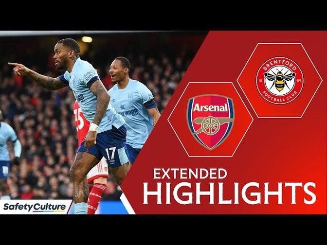 (Premier League 2022/2023): Highlights Arsenal  - Brentford 