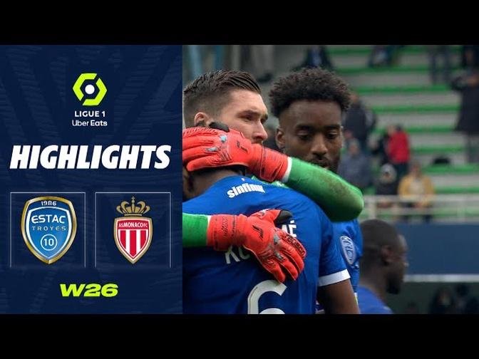 (Ligue 1 2022/2023): Highlights Troyes - Monaco