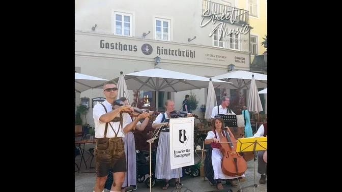 AMAZING String Music in Mozart's Hometown, Salzburg Austria - by Innviertler Tanzgeiger