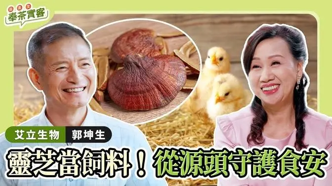 🦆🐓🦆🦆 農場動物也吃「靈芝」帝王級保健品 😲 ⁉️ 💝田美女邀請大家一起綠色生活，健康飲食💋💯友善生態企業家，打造「愛與利他」品牌價值，守護你我健康 田美女 ft.艾立生物 郭坤生