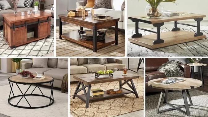 Farmhouse Style Coffee Tables To Drop Rustic Elegance Into Your Living Room