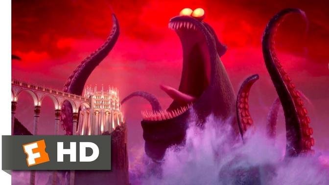 Hotel Transylvania 3 (2018) - Dracula vs. the Kraken Scene (9/10) | Movieclips