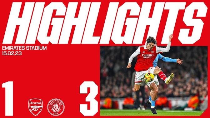 HIGHLIGHTS | Arsenal vs Manchester City (1-3) | Premier league