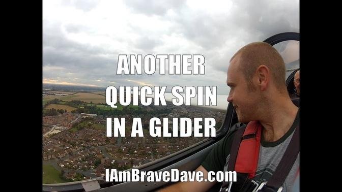 Another Quick Spin In A Glider - Wolds Gliding Club (Very Fast Winch Launch)