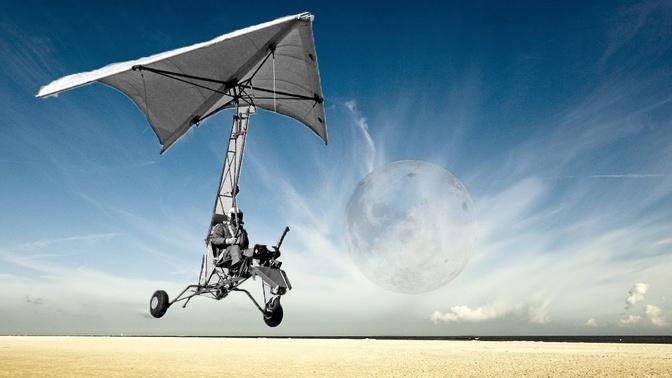 The Paresev: The Homemade Flying Tricycle Pilots Built