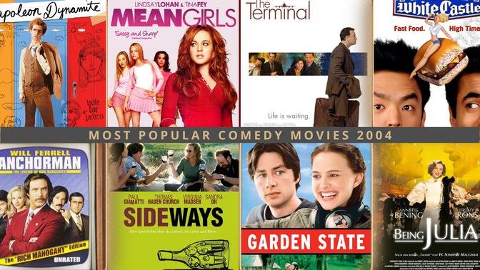 Top 8 Most Popular Comedy Movies 2004 - High IMDb Rating