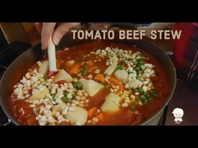 A Tomato Beef Stew & Cornbread Supper, CVC's Southern Cooking