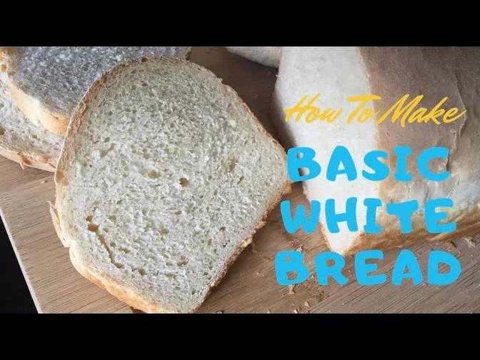 White Bread Recipe ~ 5 ingredients
