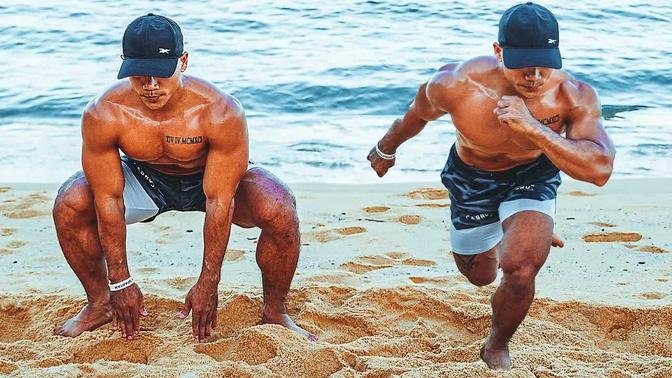 12 Minutes Effective Weight Loss Workout At The Beach