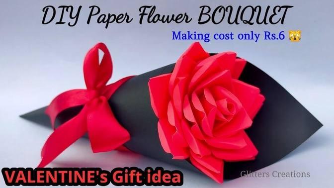 diy-paper-flower-bouquet-birthday-gift-ideas-flower-bouquet-making-at