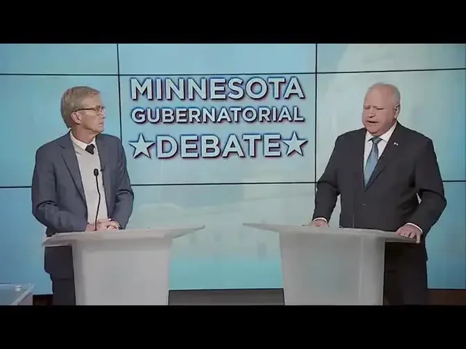 Dr. Scott Jensen/Tim Walz Debate - October 18th