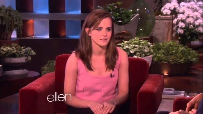 Emma Watson - The Ellen DeGeneres Show (2014) HD
