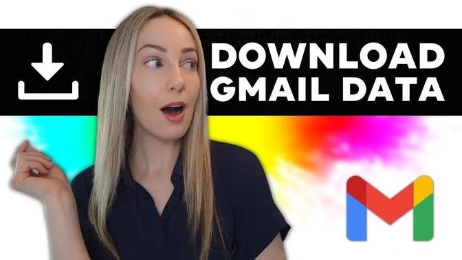 How to Download All Emails in Gmail | Download Gmail Data