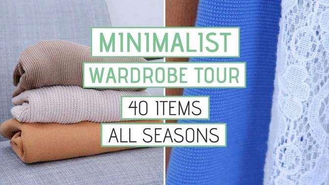 My Minimalist Wardrobe Tour | Everything in my Closet
