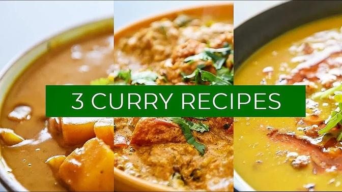 3 EASY PLANTBASED CURRY RECIPES TO SPICE UP YOUR WEEK