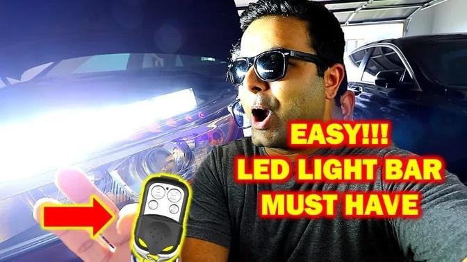WATCH THIS BEFORE Installing LED LIGHT BAR (Wireless Wiring Harness!)
