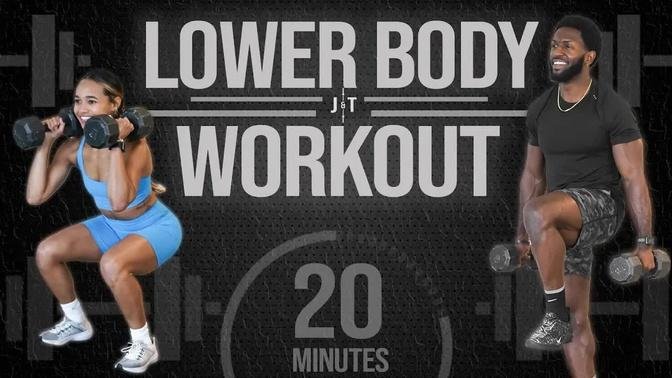 20 Minute Lower Body Dumbbell Strength Workout