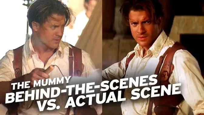 Behind The Scenes VS. The Actual Scene | The Mummy (1999) | All Action