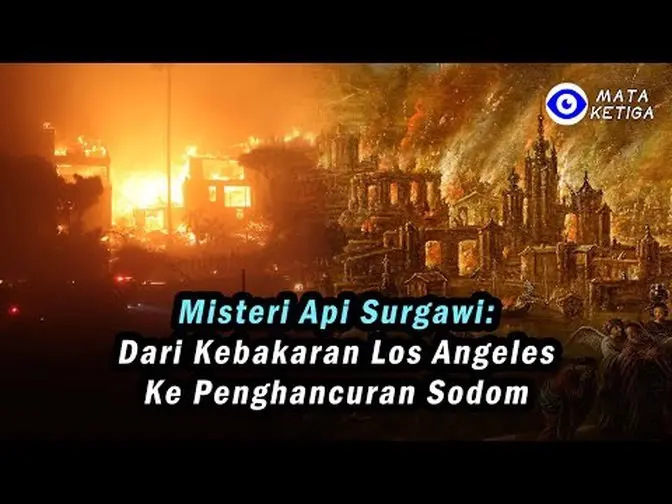 Misteri Api Surgawi: Dari Kebakaran Los Angeles ke Penghancuran Sodom