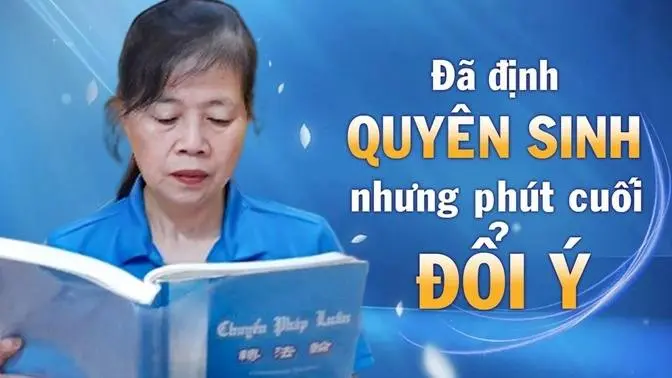 Đã định sẵn ngày q.u.y.ê.n sinh, người phụ nữ bệnh tật đổi ý vào phút cuối - Nguyện Ước

