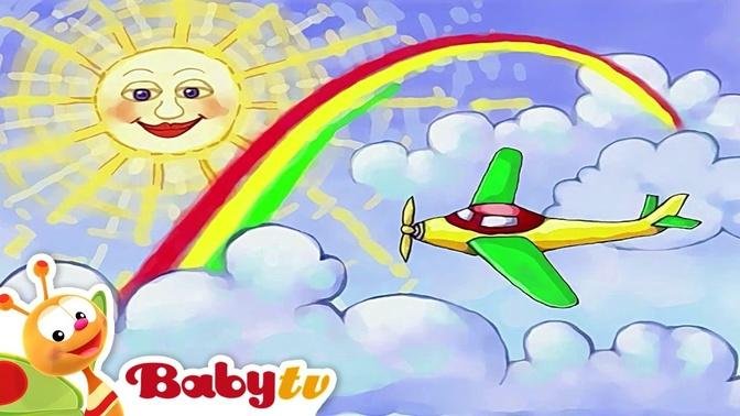 Airplain & Spaceship | Colors and Toys | BabyTV