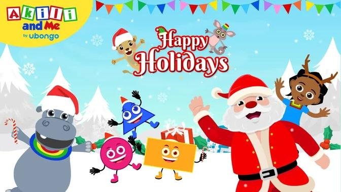 HAPPY HOLIDAYS! | Celebrate with Akili and Me | Counting Videos for Kids