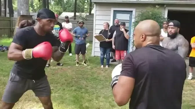 CHARITY BOXING (POLICE OFFICER VS. AIRFORCE SGT)