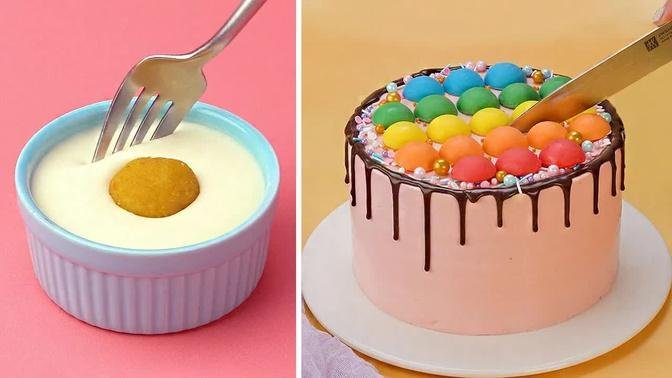 Most Beautiful And Delicious Colorful Cake Recipes Youll Love So Yummy Dessert Tutorials 