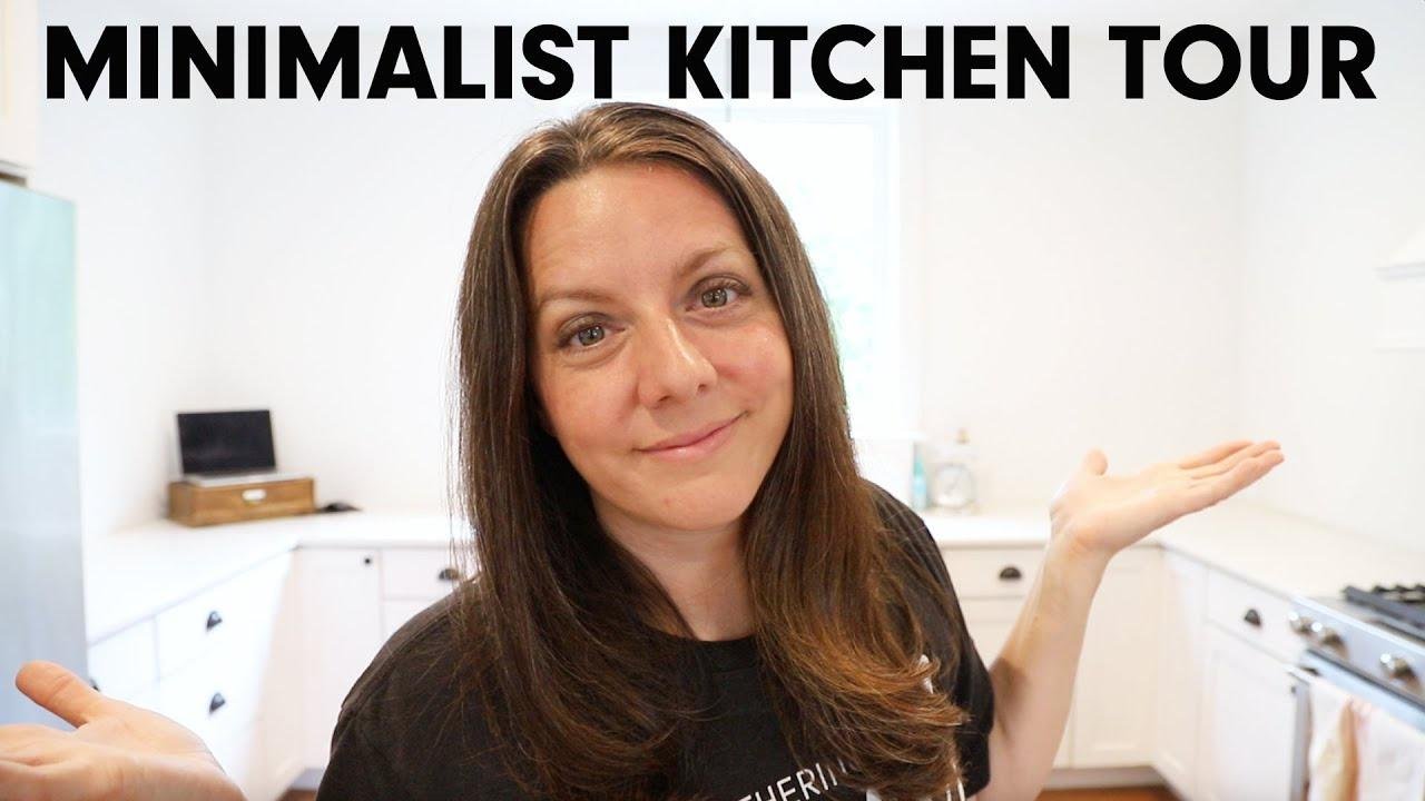 What is in a MINIMALIST KITCHEN? | Clean with me + kitchen tour