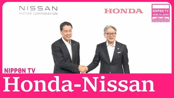 Honda and Nissan in merger talks to create the World's 3rd largest automaker group.