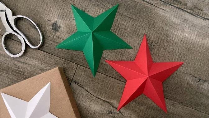 Easy Paper Star | Paper Craft Ideas